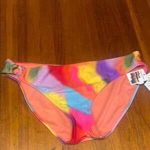 No Boundaries Orange and Purple Bikini